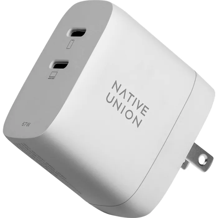 Native Union Fast GaN 67W Wall Charge with International Adapters