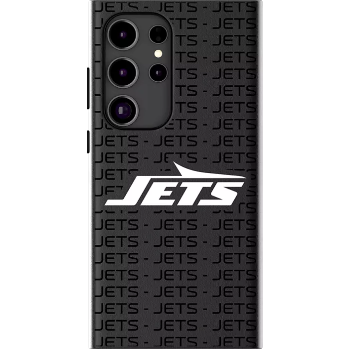 Keyscaper NFL Team Text Backdrop Case with Magnet for Galaxy S24 Ultra - New York Jets