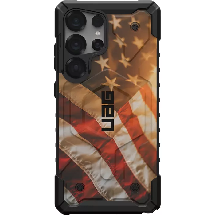 UAG Pathfinder SE Case with Magnet for Galaxy S25 Ultra - American Flag