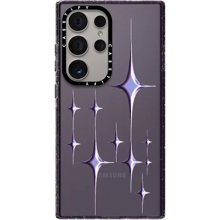 CASETiFY Impact Case for Galaxy S24 Ultra - Chrome Sparkles