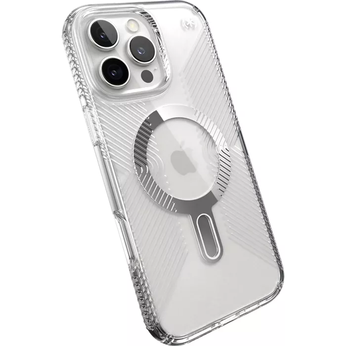 Speck Presidio Perfect Clear Grip Case with MagSafe for iPhone 16 Pro Max