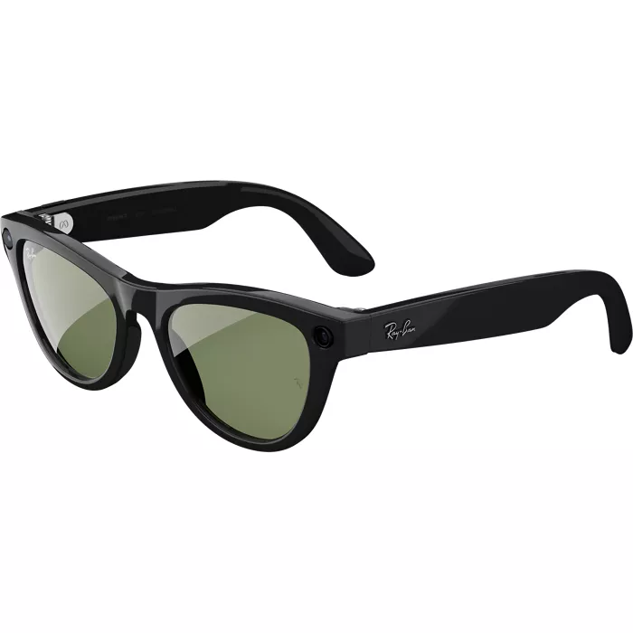 Ray-Ban Meta Skyler (Gen 2) – Shiny Black/Green lenses