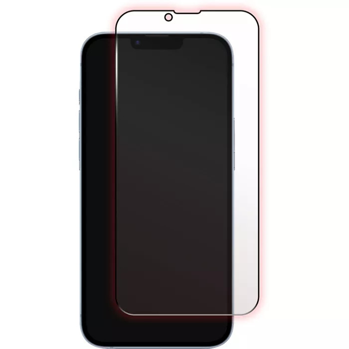 BodyGuardz Red Light Converter Glass Screen Protector for iPhone 16e/14/13 Pro/13