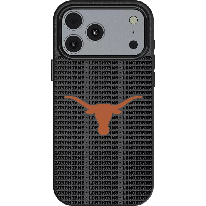 Keyscaper Text Backdrop Case with MagSafe for iPhone 17 Pro Max - University of Texas