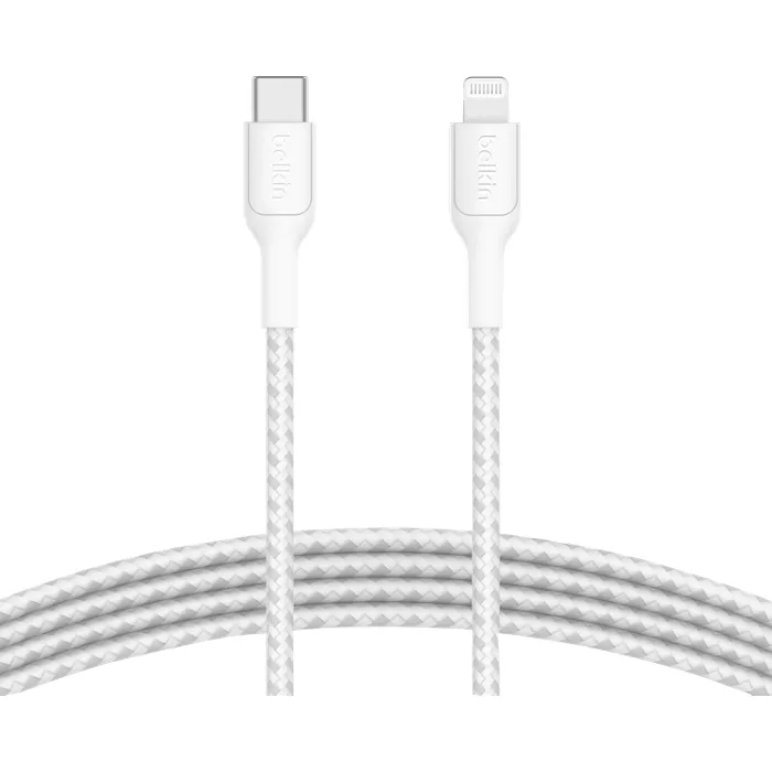 Belkin BoostCharge USB-C Cable with Lightning Connector, 1M