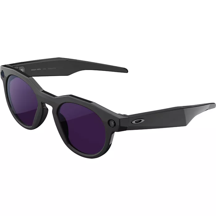 Oakley Meta HSTN glasses with Meta AI - Clear to Amethyst Transitions