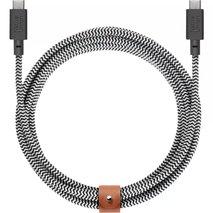 Native Union Belt Cable XL 100W USB-C Charging Cable, 10ft