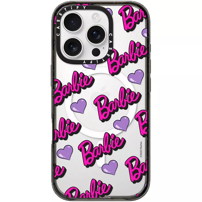 CASETiFY Impact Case with MagSafe for iPhone 16 Pro - Barbie Logo