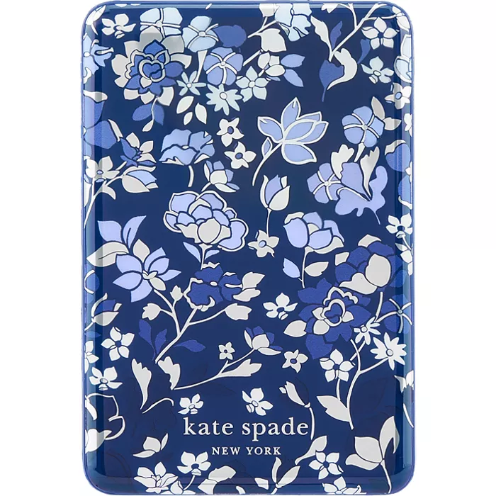 kate spade new york 5k mAh Wireless Battery Pack with MagSafe - Flowerbed Blue