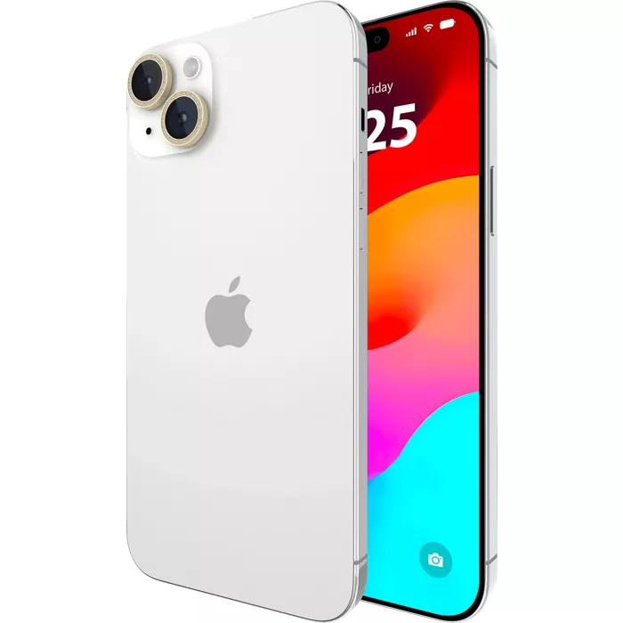 Elizabeth James Aluminum Ring Lens Screen Protector for iPhone 15 and iPhone 15 Plus