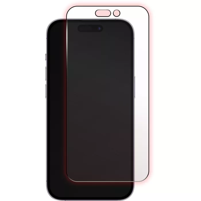 BodyGuardz Red Light Converter Glass Screen Protector for iPhone 16 Plus/15 Plus