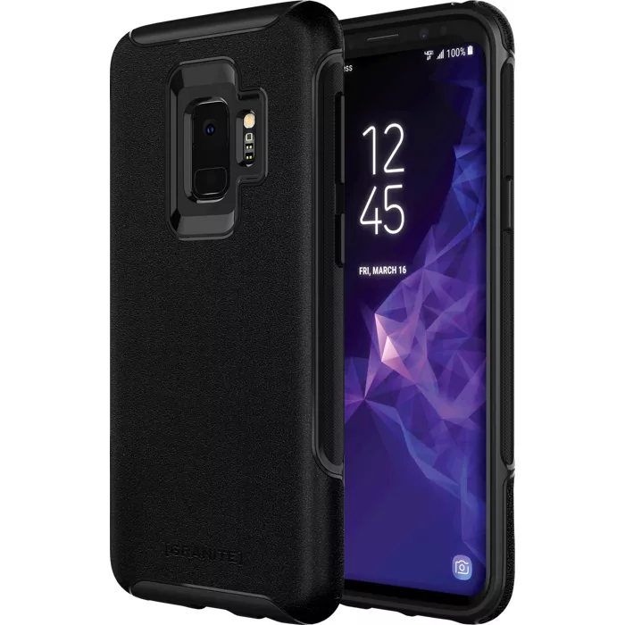 Granite Genuine Leather Case for Galaxy S9
