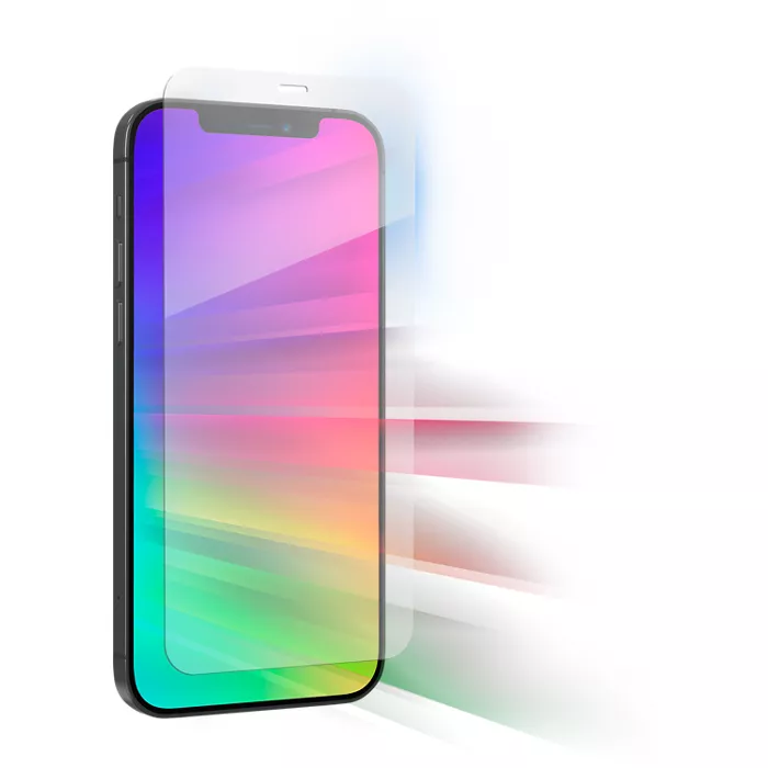ZAGG InvisibleShield GlassFusion VisionGuard+ Screen Protector with D3O for iPhone 12/iPhone 12 Pro