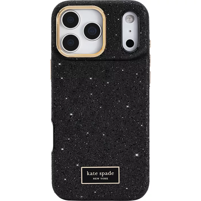 kate spade new york Crystal Pave Case with MagSafe for iPhone 17 Pro Max - Nightfall