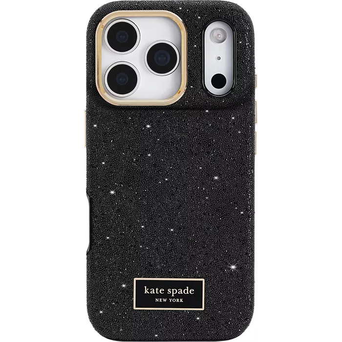 kate spade new york Crystal Pave Case with MagSafe for iPhone 17 Pro - Nightfall