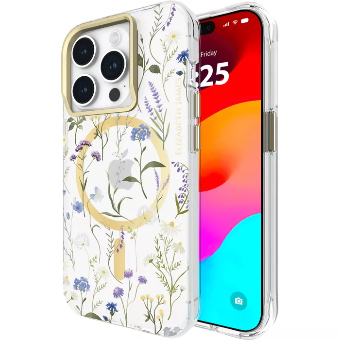 Elizabeth James Case with MagSafe for iPhone 15 Pro - Afternoon in Versailles