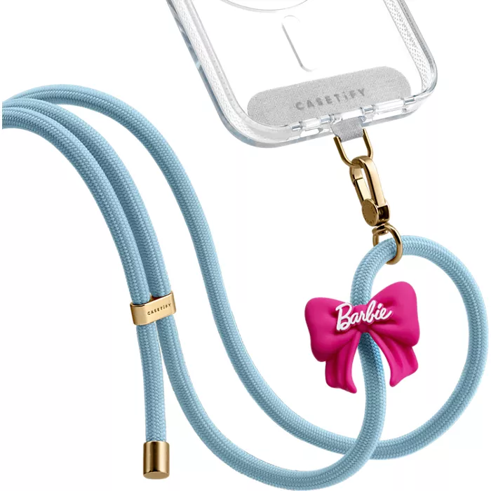 CASETiFY Rope Cross-Body Strap - Barbie Bow