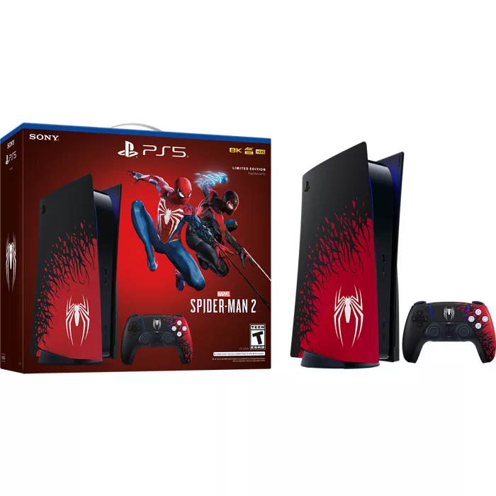 Sony PlayStation Console Disc Edition Marvel’s Spider-Man 2 Limited Edition Bundle