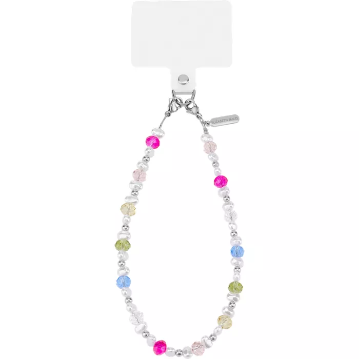 Elizabeth James Phone Charm - Pearl Rainbow