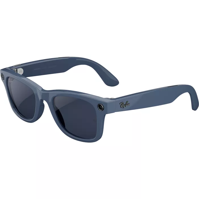 Ray-Ban Meta Wayfarer (Gen 2) – Shiny Cosmic Blue/Transitions Sapphire lenses