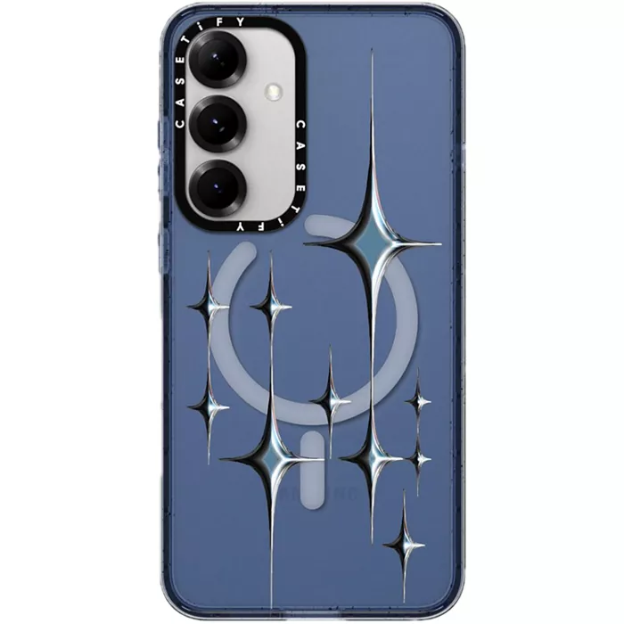 CASETiFY Impact Case with Magnet for Galaxy S25 Plus - Chrome Sparkles