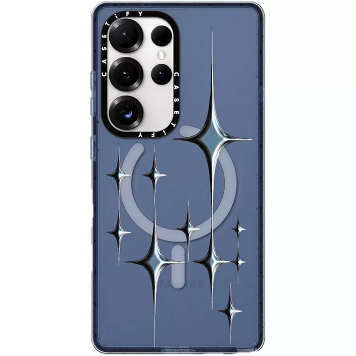 CASETiFY Impact Case with Magnet for Galaxy S25 Ultra - Chrome Sparkles