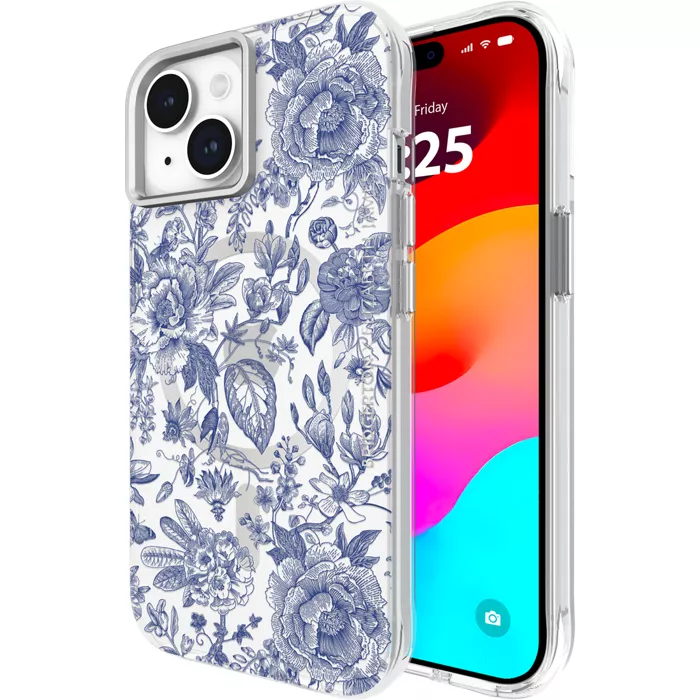 Bridgerton x Elizabeth James Case with MagSafe for iPhone 16e/15/14/13 - Regency Era