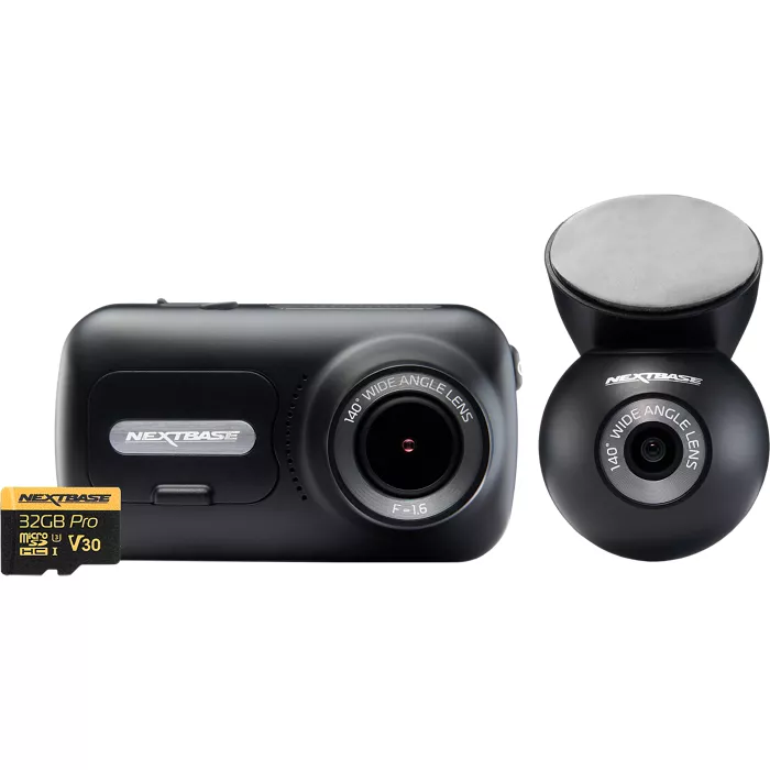 Nextbase 320XR Front & Rear Dash Camera Bundle with 32GB U3 Micro SD Card